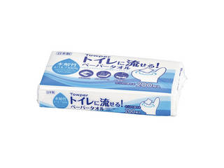 TRY-FU トライフ タウパー　トイレに流せる！ペーパータオル （１ケース３５束入）
