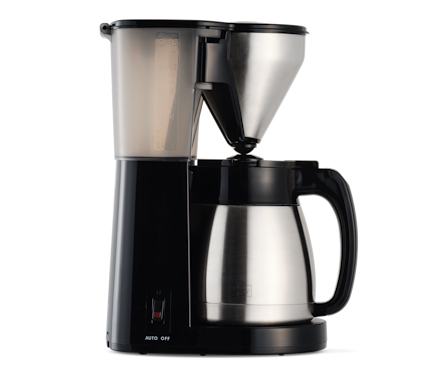 Melitta メリタ LKT1002-B　イージートップサーモ　フィルターペーパー式(10杯) シルバー_1