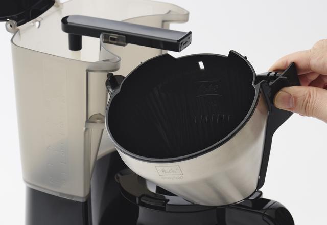 Melitta メリタ LKT1002-B　イージートップサーモ　フィルターペーパー式(10杯) シルバー_8
