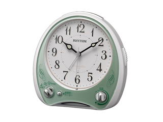 RHYTHM/リズム時計 8RM400SR05　アリアカンタービレN　目覚まし時計　クオーツの通販は 4,755円