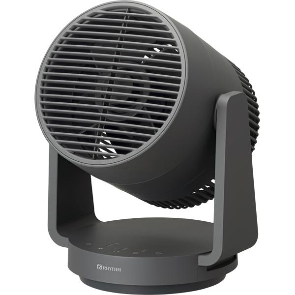 RHYTHM リズム 9ZFA39RH82 サーキュレーター「Silky Wind Circulator」ダークグレー