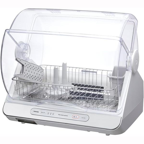 TOSHIBA/東芝 VD-V10S-W(ホワイト)　食器乾燥器【6人分】