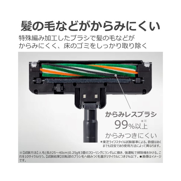 TOSHIBA 東芝 掃除機 サイクロン式クリーナー TORNEO V(トルネオブイ)VC-S650X H ストームグレー_4