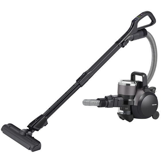 TOSHIBA 東芝 VC-S650X (H)ストームグレー　サイクロンクリーナー トルネオV