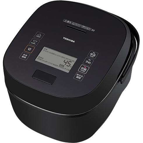 TOSHIBA 東芝 RC-18KGW(K)真空圧力ＩＨ炊飯器 炎 匠炊き １升炊き グランブラック