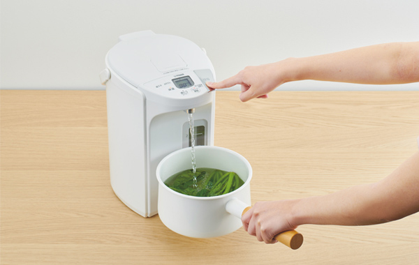 TIGER タイガー魔法瓶 PIP-G300WE(アーバンホワイト)　蒸気レスVE電気まほうびん ＜とく子さん＞ 3.0L