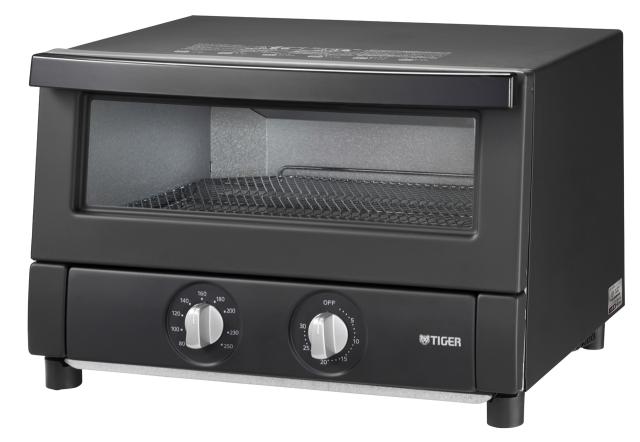 TIGER タイガー魔法瓶 KAV-B130-KM(マットブラック) オーブントースター(やきたて)