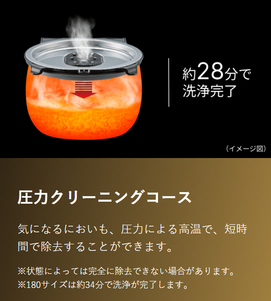 TIGER タイガー魔法瓶 炊飯器 おすすめ 5.5合炊き 圧力IH炊飯ジャー 炊きたて ご泡火炊き JRI-H100-K_7