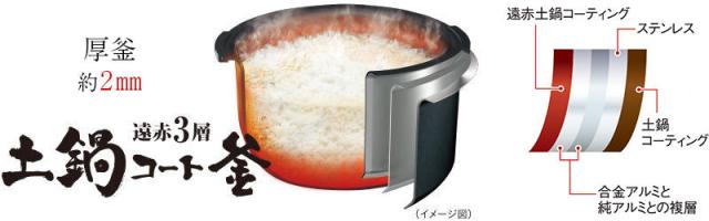 TIGER タイガー魔法瓶 炊飯器 おすすめ 5.5合炊き IHジャー炊飯 炊飯器調理にも対応 JPW-L100-HD_1