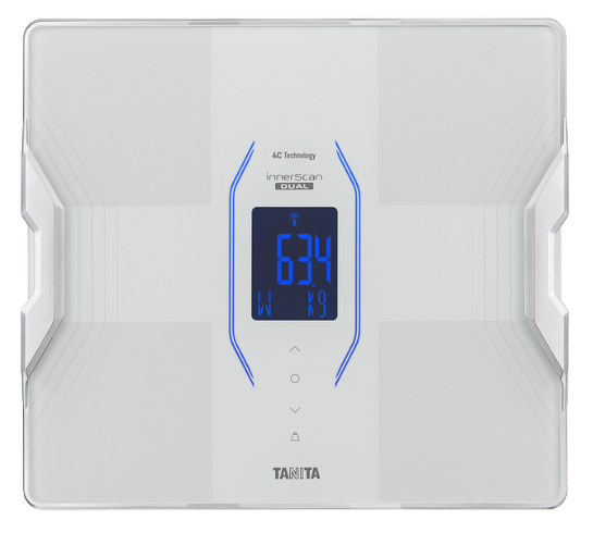 TANITA タニタ RD-915L WH(パールホワイト)　体組成計 インナースキャンデュアル　乾電池式