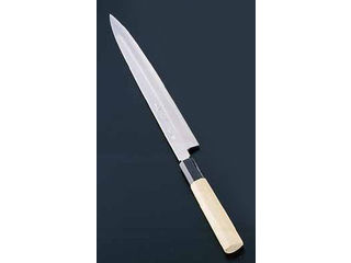 Total Kitchen Goods ＳＡ佐文　銀三鏡面仕上　柳刃／２４ｃｍ