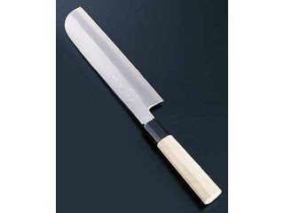 Total Kitchen Goods ＳＡ佐文　銀三鏡面仕上　鎌型薄刃／１９．５ｃｍ