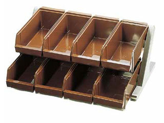 ＳＡ１８−８デラックス　オーガナイザー／２段４列（８ヶ入）　ホワイト