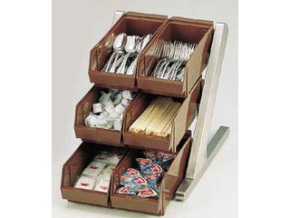 ＳＡ１８−８デラックス　オーガナイザー／３段２列（６ヶ入）　キャメル