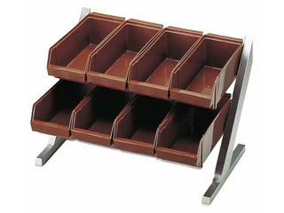 ＳＡ１８−８コンパクトオーガナイザー／２段４列（８ヶ入）グレー 16,863円