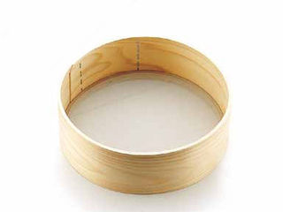 木枠　粉フルイ　細目（４０メッシュ）／９寸