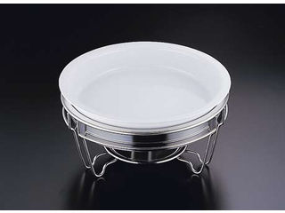 ヴァンセンヌ ヴァンセンヌ　丸チェーフイング　ＭＦ仕様／陶器仕切無中皿　目皿付　の通販は