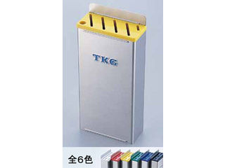 TKG 遠藤商事 【TKG】１８−８プラ板付カラーナイフラック 小 Ａタイプ 緑