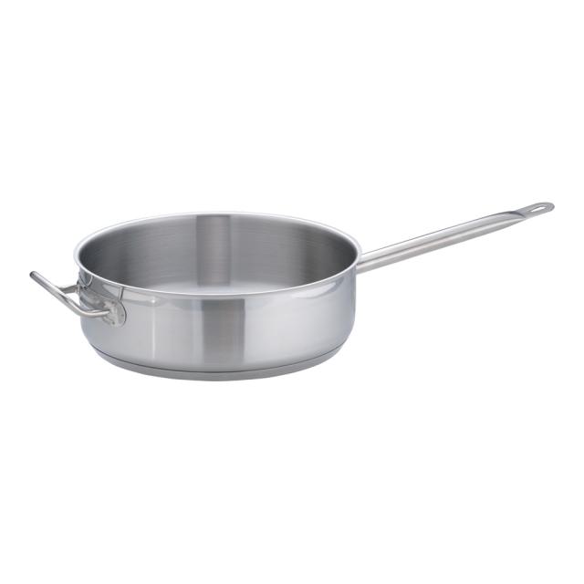 Total Kitchen Goods AKT-90 電磁調理器対応業務用鍋 PRO (プロ) 片手浅型鍋 （蓋無） 内径30cm (向かい手付き)