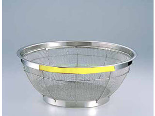 TKG 遠藤商事 ＴＫＧ　ＮＥＷマンモス　カラー　浅型ざる／５０cmイエローの通販は 5,283円