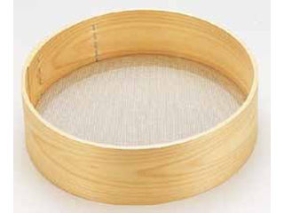 木枠粉フルイ　中目（２４メッシュ）／尺０