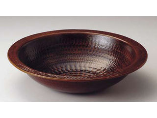 アルミ電磁用うどんすきアメ釉／２７cm