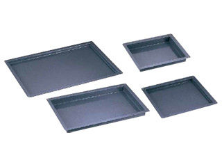 エナメルトレイ　天板サイズ／６００×４００×４０mm