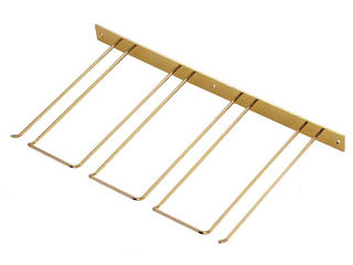 グラスフレーム　壁掛型／４連２４金メッキ