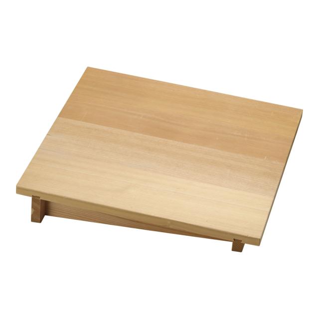 木製　角セイロ用　傾斜蓋（サワラ材）／３０cm用