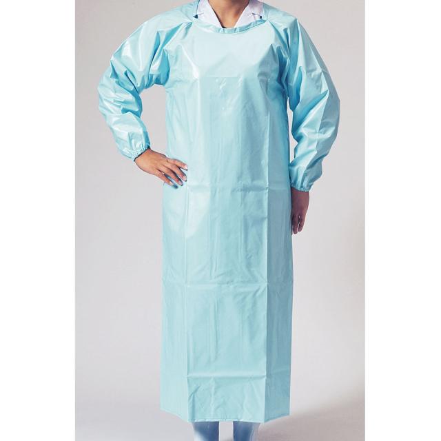 協和商事 ウレタン カッポーエプロン K-300 S サックス