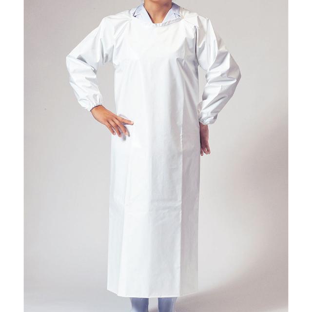 協和商事 ウレタン カッポーエプロン K-300 M ホワイト