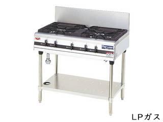 遠藤商事 パワークックガステーブル(自動点火) MGTX-096F LPガスの通販は 86,296円