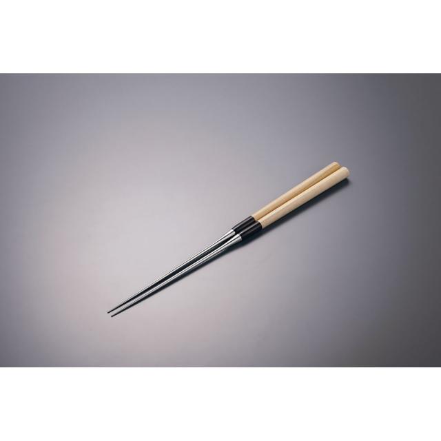 TKG 遠藤商事 極上白木柄 盛箸(積層強化木柄付) 300mm