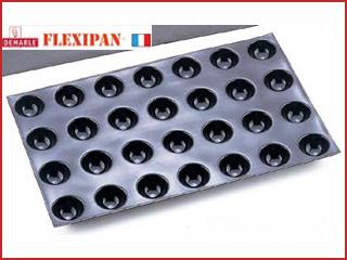 DEMARLE ドゥマール フレキシパン 48取 プティ・ガトー（半球） 遠藤