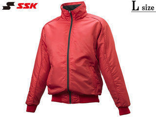 SSK エスエスケイ 【メンズ・ユニセックス】グラウンドコート フロントフルZIP(中綿)【レッド】【L】BWG1008の通販は 7,059円