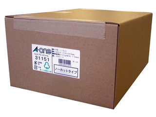 A・one エーワン ラベルシール プリンタ兼用 A4判 1面 ノーカット 31151 19,940円
