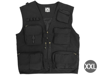 KING キング K-SV-15 BK XXL(ブラック)　シューティングベスト　XXLサイズ