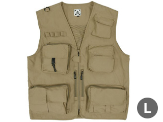 KING キング K-SV-15 BG L(ベージュ)　シューティングベスト　Lサイズの通販は 7,943円