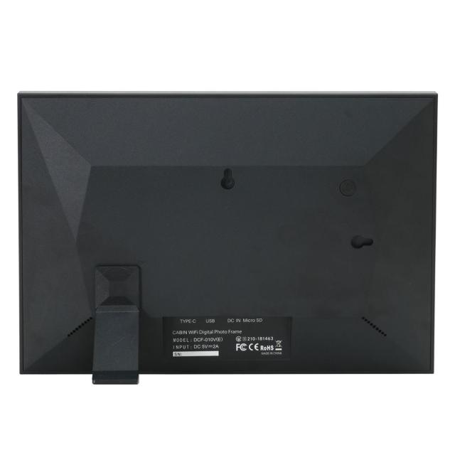 CABIN キャビン K-DCF-010V(E) ブラック WiFi デジタルフォトフレーム 10.1 IPS液晶タッチスクリーン_2