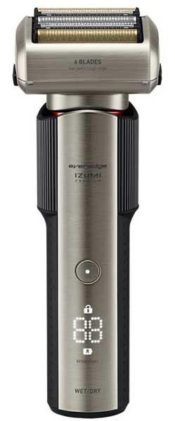 マクセルイズミ IZ-FE863R-S(シルバー)　往復式シェーバー フラグシップ　6枚刃モデル 充電式