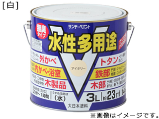SUNDAY PAINT サンデーペイント 水性多用途 白 3L 6,028円
