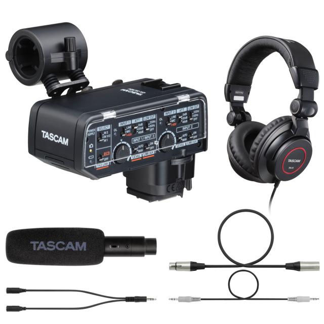 TASCAM タスカム CA-SET-C カメラ用XLRマイクアダプターCA-XLR2dスターターセット キヤノン用