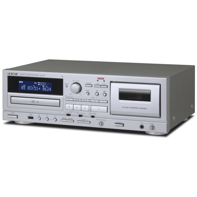 TEAC ティアック AD-850-SE(シルバー) カセットデッキ/CDプレーヤー