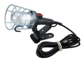 HATAYA ハタヤリミテッド 防雨型LEDケイ・ハンドランプ 7W電球形LEDランプクリップ付 5m LEW-5C