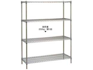 ERECTA エレクター 【代引不可】スーパーエレクターシェルフ　5段　Ｐ2200×ＬＬＳ1820