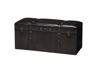 HAGIHARA/ハギハラ【メーカー直送代引不可】 CHESTER チェスター 収納スツール MC-6002DBRの通販は 15,393円