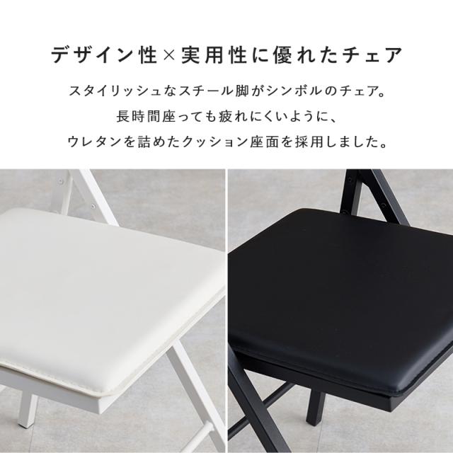 萩原 ハギハラ 折りたたみデスクチェアセット ブラウン LDC-4778BR_9