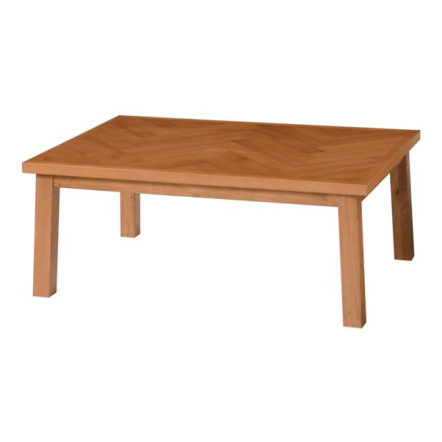 HAGIHARA ハギハラ リビングこたつ 幅105cm ハニーブラウン ウェイブK-105