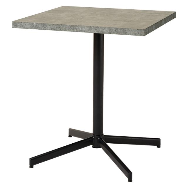 萩原 ハギハラ カフェテーブル 幅60×奥行き60cm グレー　LT-4930GY