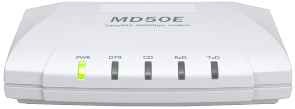 マイクロリサーチ RS-232C外付け型データ/FAXモデム MD50ER